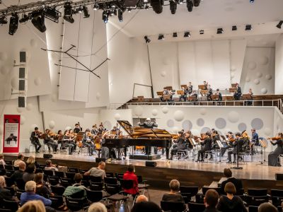 Hochschule für Musik, Finale der Alterskategorie IV im Konzertsaal/Foto: Marcus Lieder